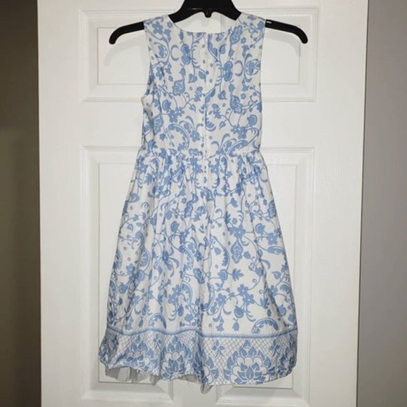 Speechless Girls dress Size 10 blue/white - Picture 2 of 10